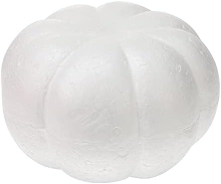 Happyyami White Halloween Pumpkin DIY Crafts Carving Painting Decor