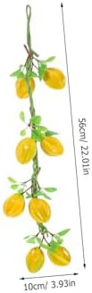 Zerodeko Artificial Fruit Garland 2pcs