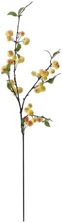 3 Pack Artificial Apple Branches with Green Leaves