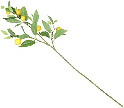 Chic Artificial Lemon Branch Decor for Home and Events