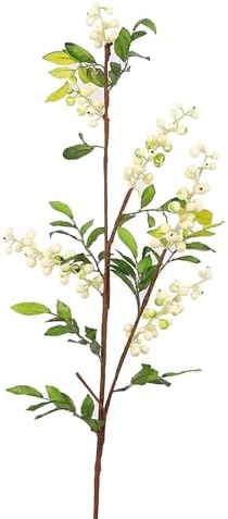 DriKou Artificial Fruit Tree Branches White