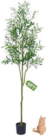 Olive Trees Artificial Indoor 6FT Decor Tree