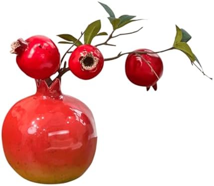 Realistic Foam Artificial Flowers with Ceramic Vase