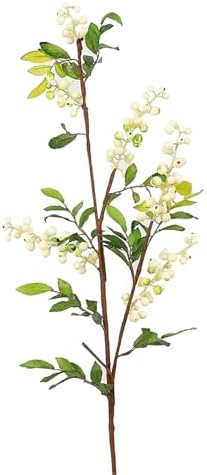 DriKou Artificial Fruit Tree Branches White