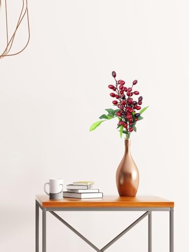 MISNODE 4PCS Artificial Olive Branches with Fruits 1