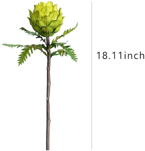 Lovmeety 3Pcs Artificial Artichokes for Home Decor