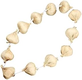 3 Sets Garlic String Artificial Vegetables Halloween Decor Party Props
