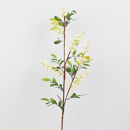DriKou Artificial Fruit Tree Branches White