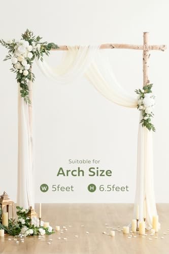 Lings Moment Artificial Wedding Arch Flowers Kit Pack of 4