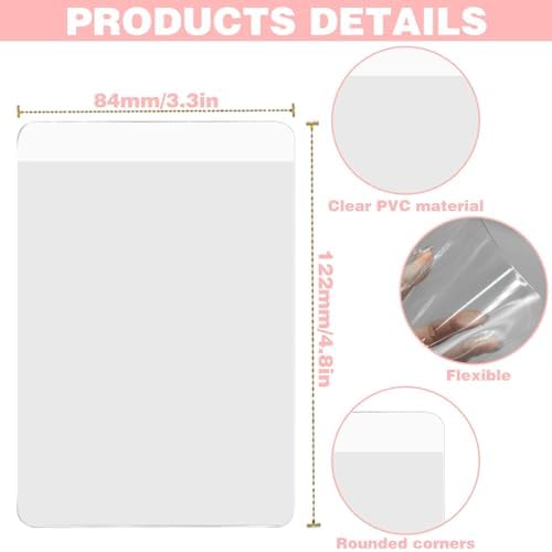 CANIPHA 20Pcs Clear Pocket Boutonniere Holder