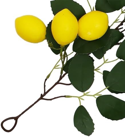 65 Ft Artificial Lemon Garland for Home Decor