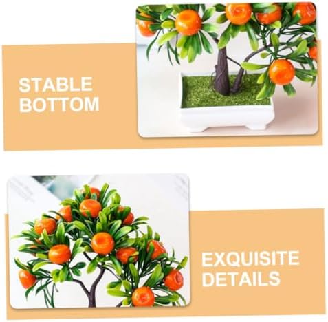 Faux Fruit Tree Decor Artificial Bonsai Plant