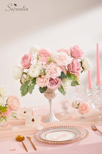 Serwalin Artificial Flowers for Wedding and Party Decor