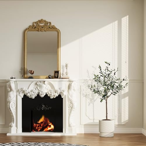 Olive Tree Artificial 4FT with Realistic Leaves and Fruits in Pot