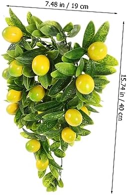 Happyyami Artificial Fruit Hanging Vine for Living Room Decor