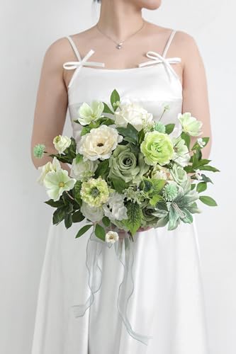 GAATEEK Artificial Flowers Roses with Stems for DIY Decorations