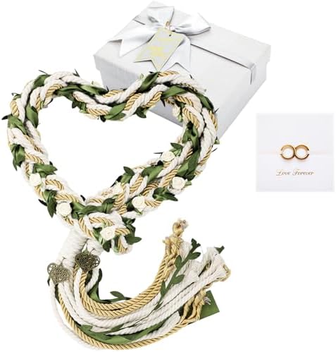 ReliThick Wedding Lasso Handfasting Cord Set with Pendant