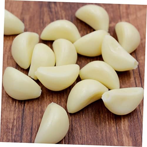 MAGICLULU 10pcs Artificial Garlic Cloves for Kitchen Display