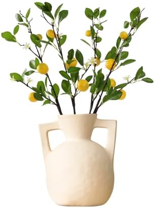 ucky Artificial Lemon Branches 4pcs 27 Inch