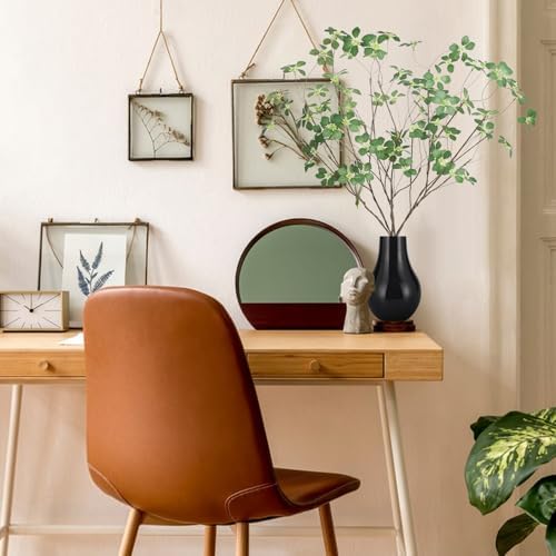6Pcs 40 Inch Faux Eucalyptus Branches with Artificial Leaves and Seeds