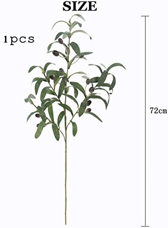 Artificial Olive Branches 5pcs 28 Inch Realistic