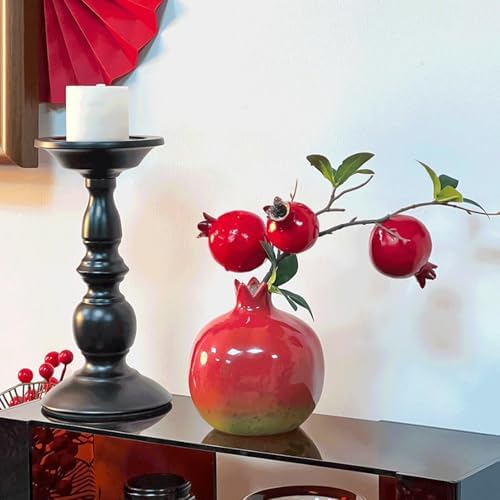Realistic Foam Artificial Flowers with Ceramic Vase