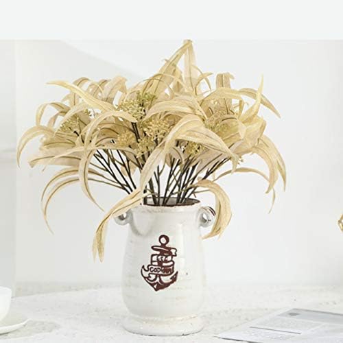 Amosfun Artificial Plants with Silk Eucalyptus and Bamboo Leaves