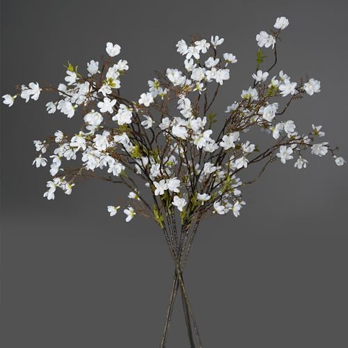 MelorcaGuilla Artificial Cherry Blossom Branches 3PCS