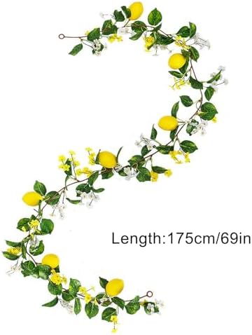 Artificial Lemon Garland for Home Dcor