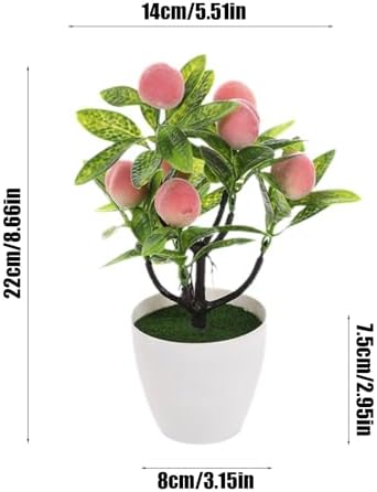 VIVIANYO HD Mini Artificial Fruit Tree with Pot