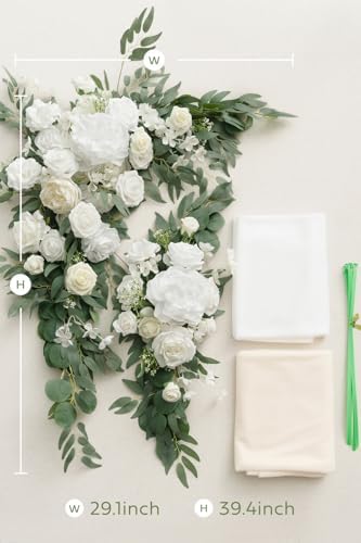 Lings Moment Artificial Wedding Arch Flowers Kit Pack of 4
