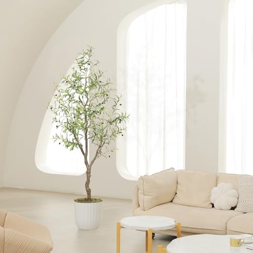 LYERSE Olive Tree 6ft Artificial Indoor Decor
