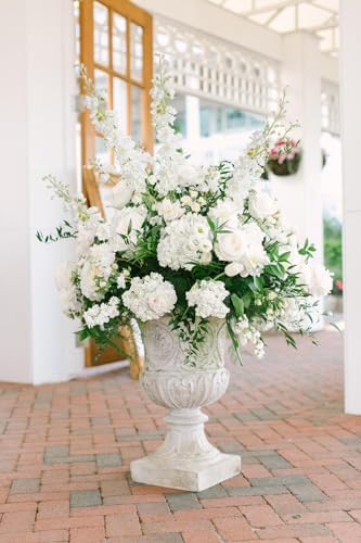 IPOPU Artificial Delphinium Flowers 9PCS for Wedding Home Decor