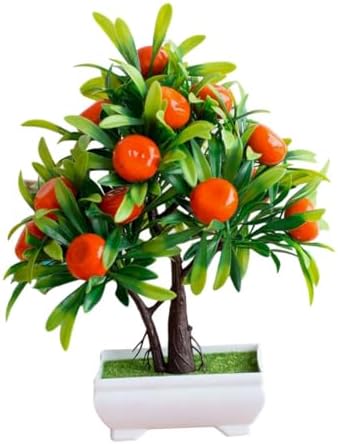 Faux Fruit Tree Decor Artificial Bonsai Plant