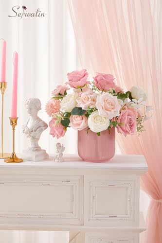 Serwalin Artificial Flowers for Wedding and Party Decor