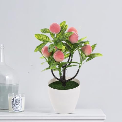 VIVIANYO HD Mini Artificial Fruit Tree with Pot
