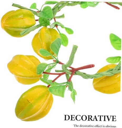 Zerodeko Artificial Fruit Garland 2pcs