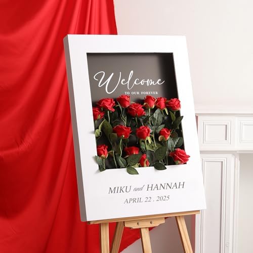 Hawesome 12PCS Artificial Silk Roses Bouquet with Realistic Buds