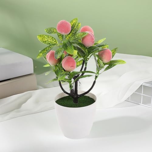 VIVIANYO HD Mini Artificial Fruit Tree with Pot
