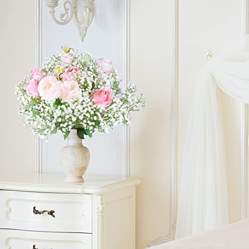 LYLYFAN Gypsophila Artificial Flowers 30 Pcs Wedding Decor