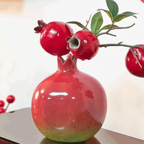 Realistic Foam Artificial Flowers with Ceramic Vase