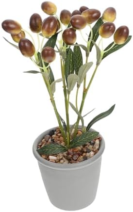 Ciieeo Artificial Fruit Potted Plant for Home Office Kitchen