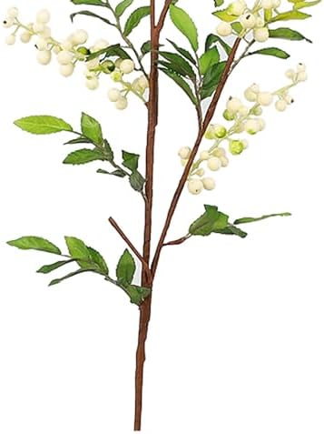 DriKou Artificial Fruit Tree Branches White