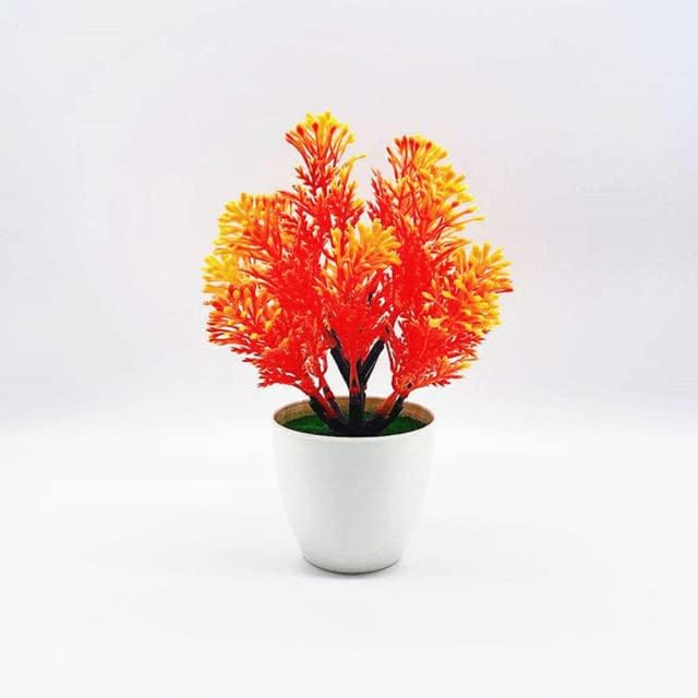 Sharvgun Artificial Lemon Tree Bonsai Decoration
