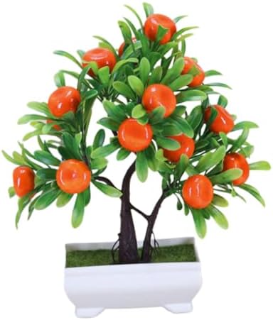 Faux Fruit Tree Decor Artificial Bonsai Plant