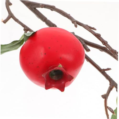 Fake Pomegranate Branches for Vase Artificial Plant Decor