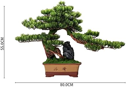 Artificial Cedar Tree Ceramic Pot Decor for Home Office