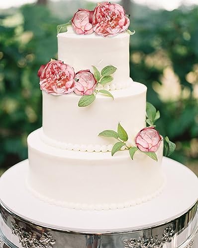 Vintage Pink Peonies Artificial Flowers 2 Bouquets