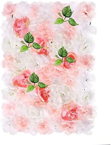 OWERU Artificial Flower Wall Panel 24x16 Inch