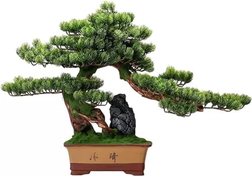 Artificial Cedar Tree Ceramic Pot Decor for Home Office